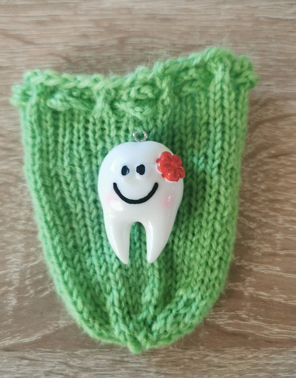 Zahn-Fee-Säckchen in Grün