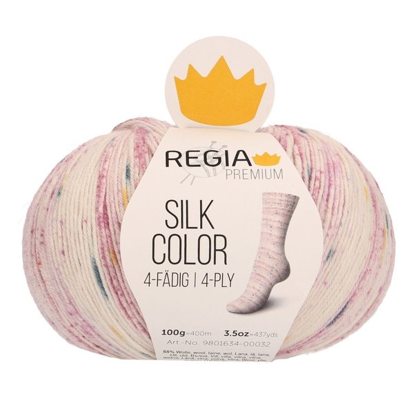 100g Regia Premium Silk Color 4fädig "0032"